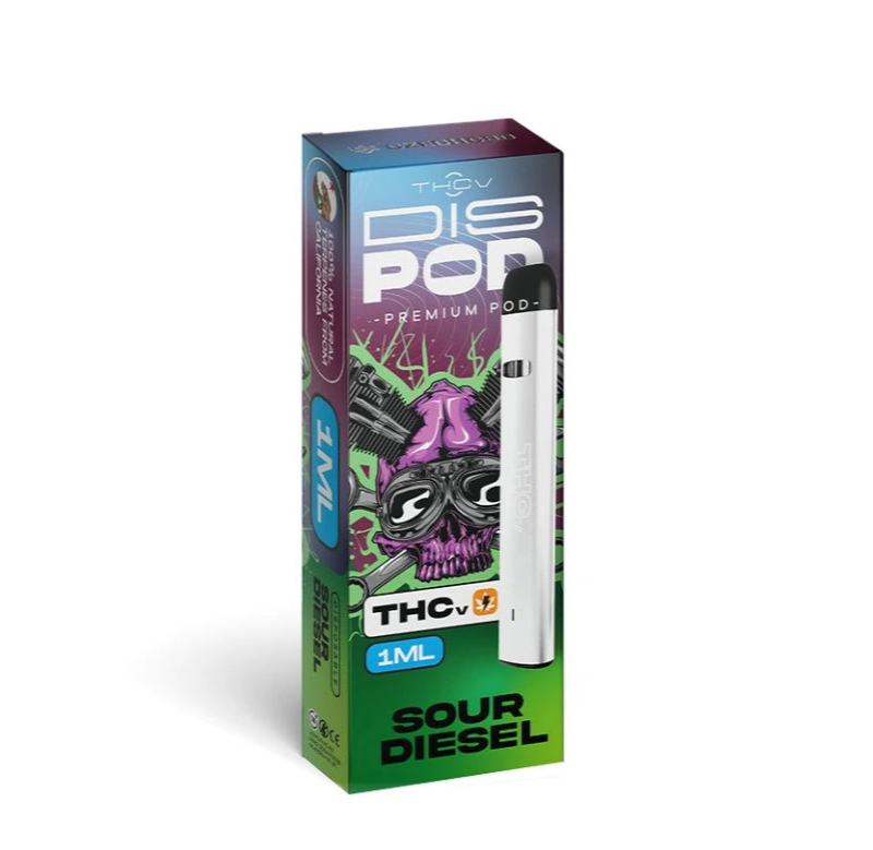 Vape pen usa e getta THC-V 25% SOUR DIESEL