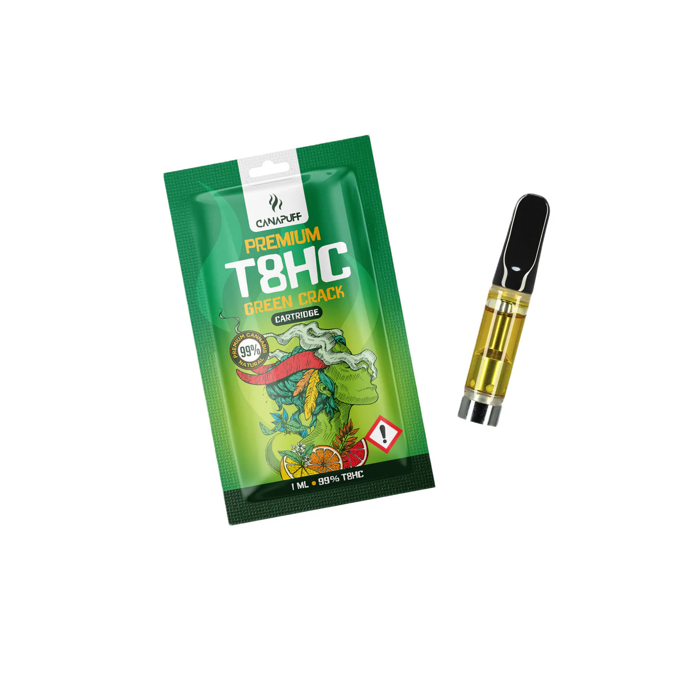 Cartuccia T8HC 99% GREEN CRACK