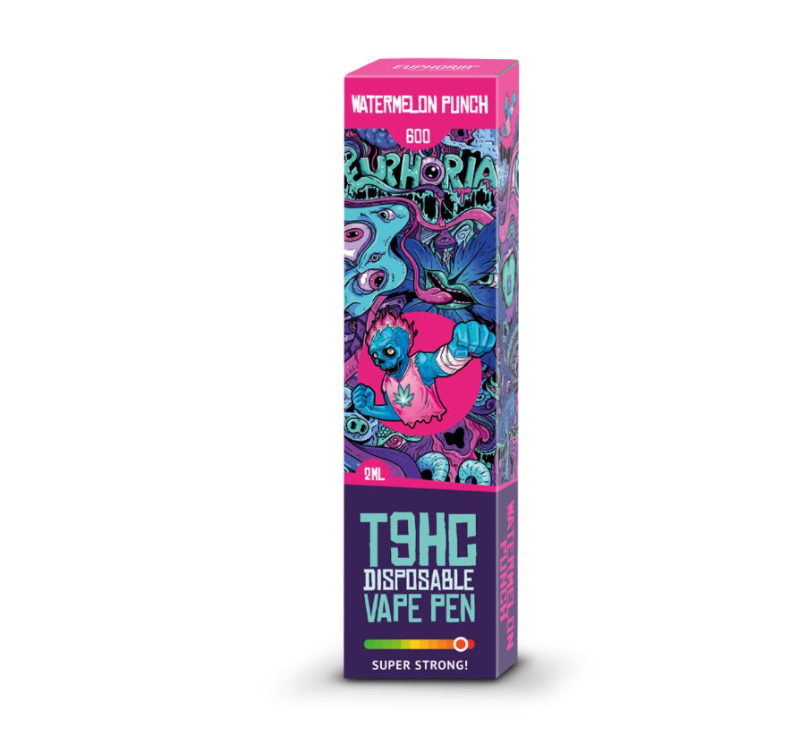 Vape pen usa e getta T9HC 98% WATERMELON PUNCH