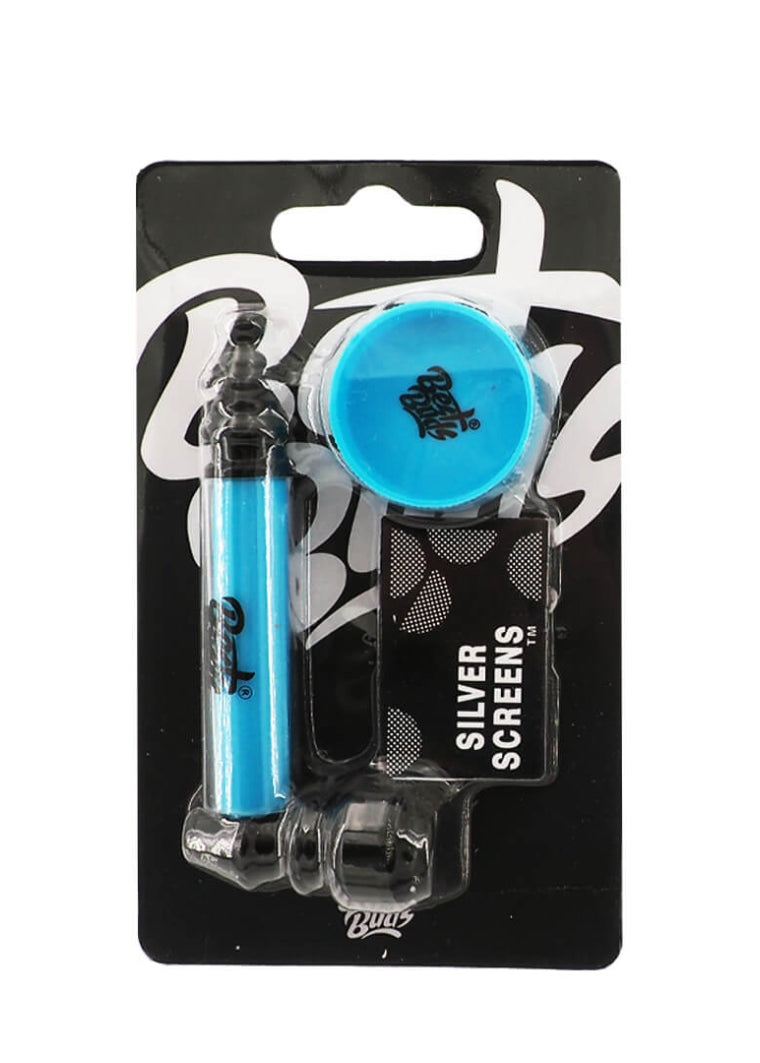 Pipa in vetro con Grinder piccolo