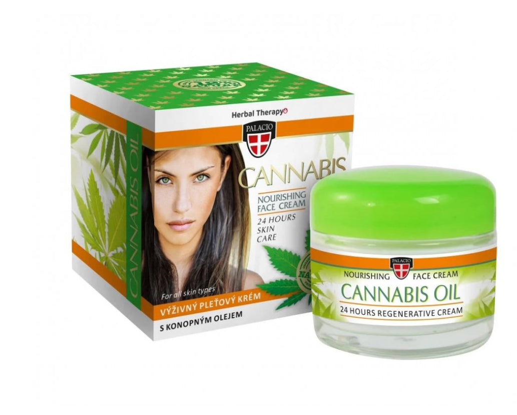Crema viso GIORNO alla cannabis 50 ml