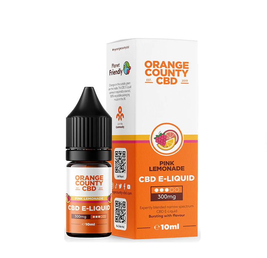 CBD E-Liquid 10 ml Pink Lemonade