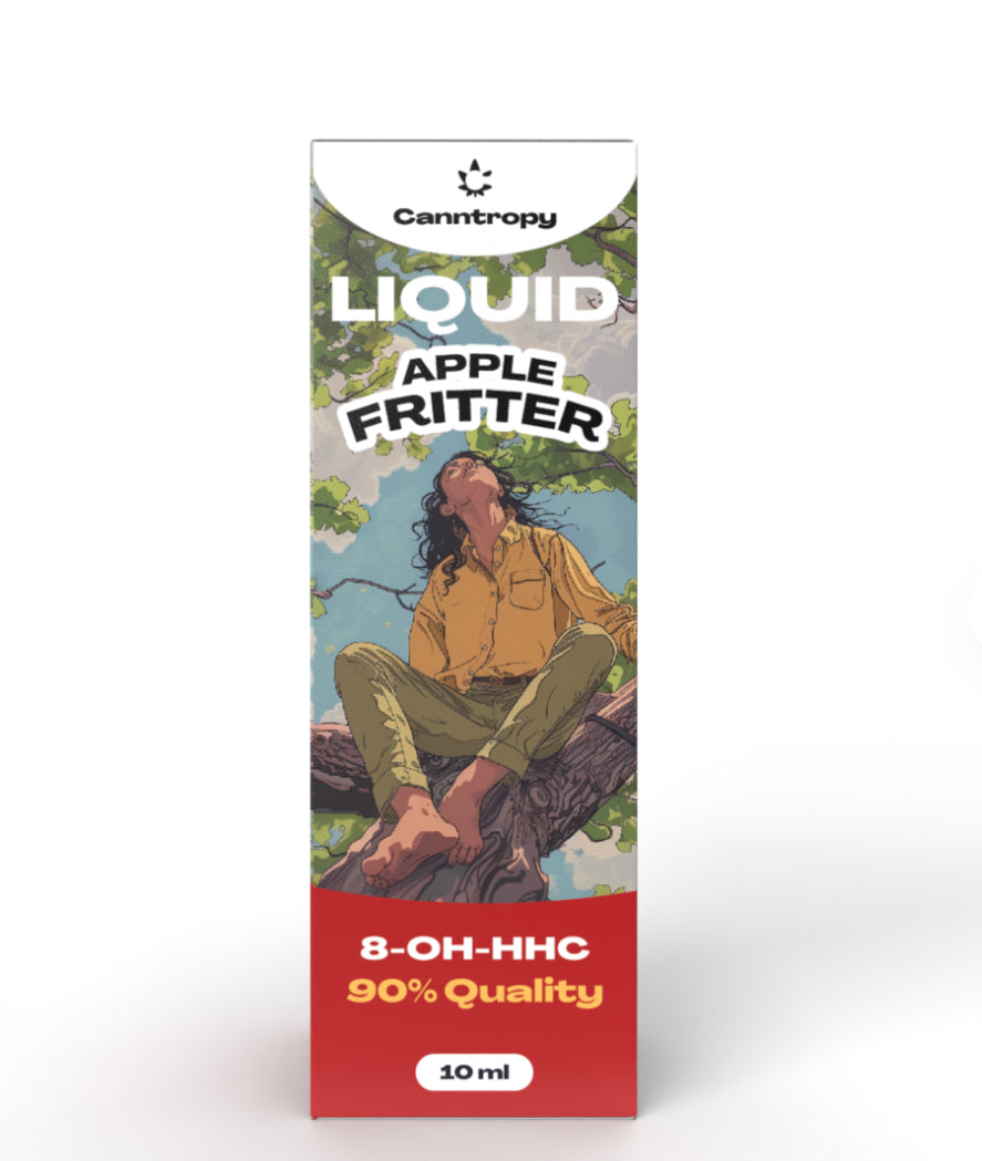 E-Liquid 8-OH-HHC 90% Apple Fritter 10 ml Cannabis24h E-Liquid 8-OH-HHC 90% Apple Fritter 10 ml Cannabis24h