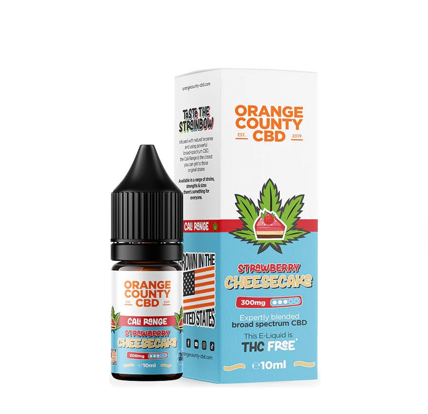 CBD E-Liquid 10 ml STRAWBERRY CHEESECAKE