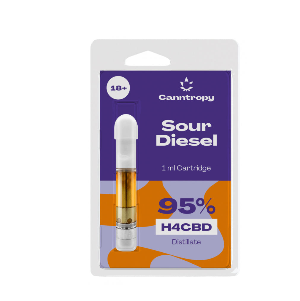 Cartuccia H4CBD 95% SOUR DIESEL