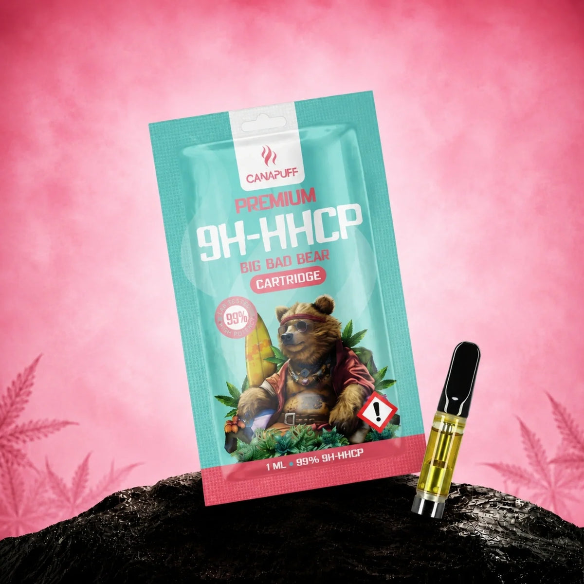 Cartuccia 9H-HHCP 99% BIG BAD BEAR