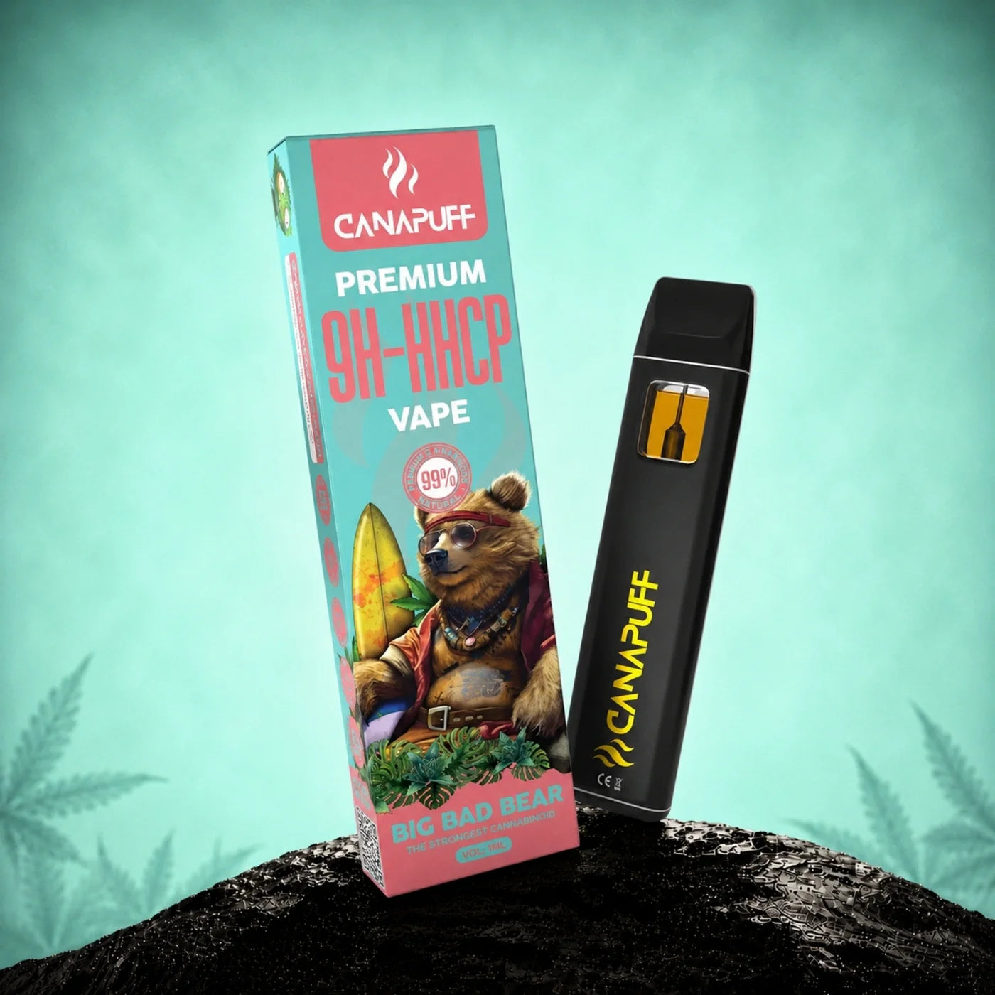 Vape pen usa e getta 9H-HHCP 99% BIG BAD BEAR