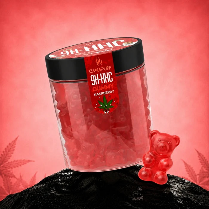 Raspberry Gummies 9H-HHC