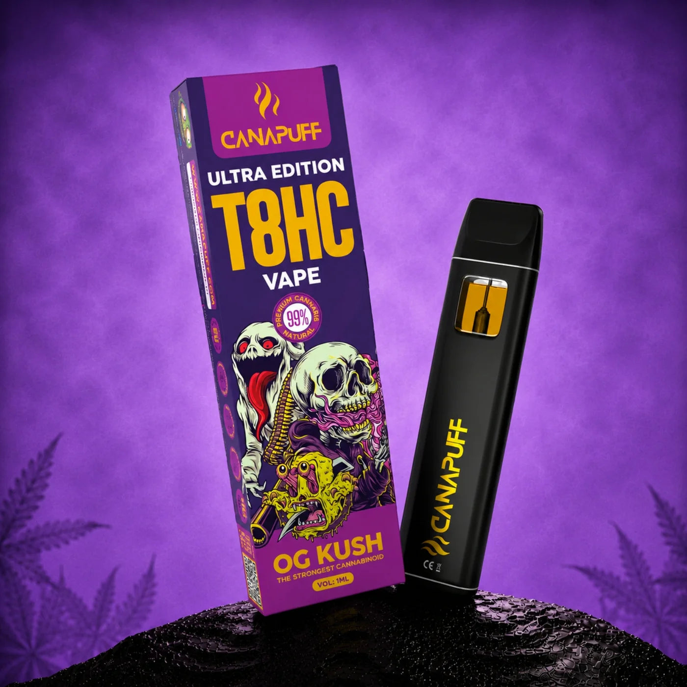 Vape pen usa e getta T8HC 99% OG KUSH ULTRA EDITION