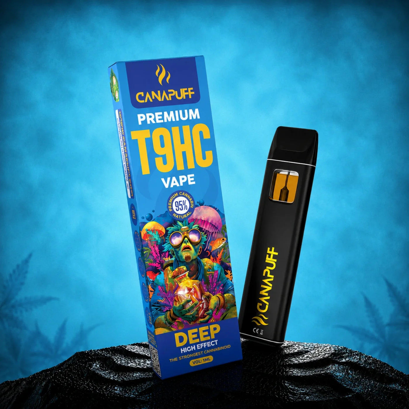 Vape pen usa e getta T9HC 98% DEEP