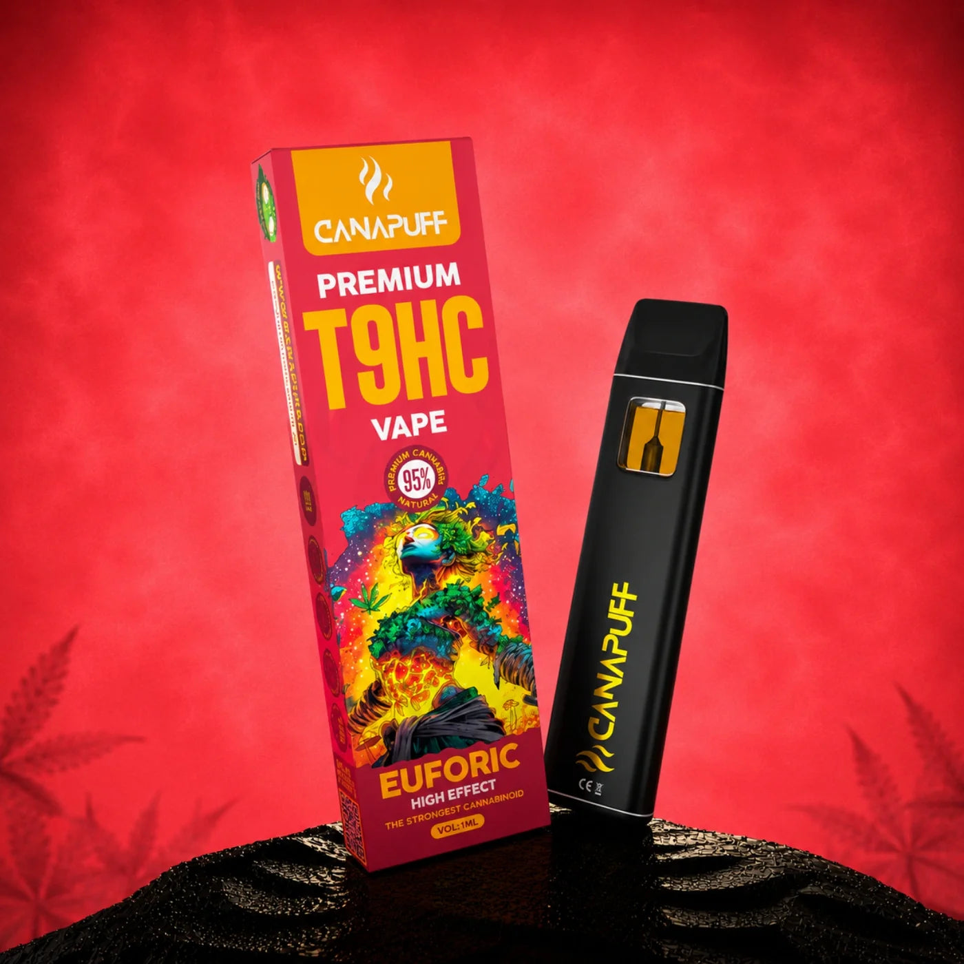 Vape pen usa e getta T9HC 98% EUFORIC
