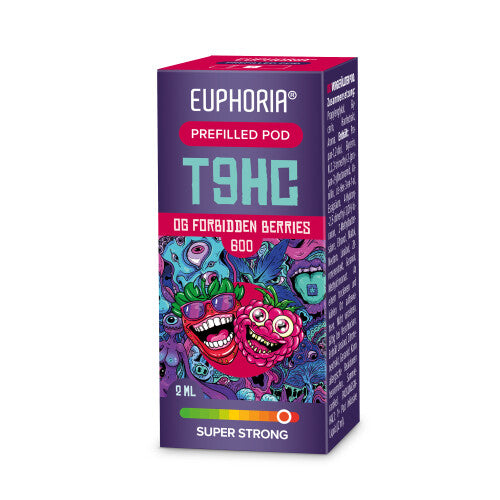 Cartuccia T9HC 98% OG FORBIDDEN BERRIES