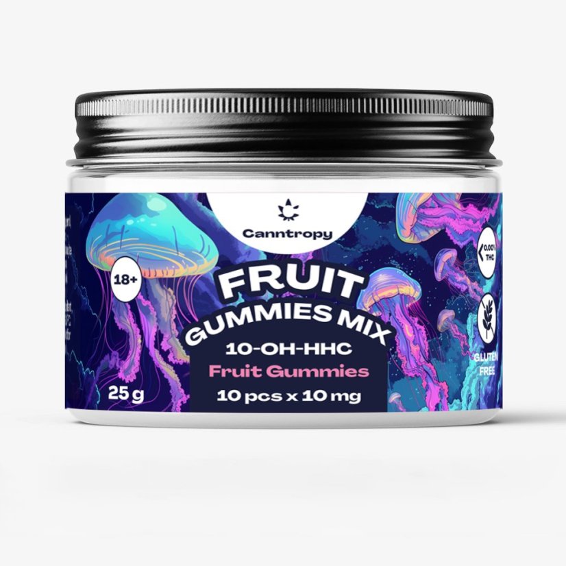 Gummies alla frutta 10 OH-HHC