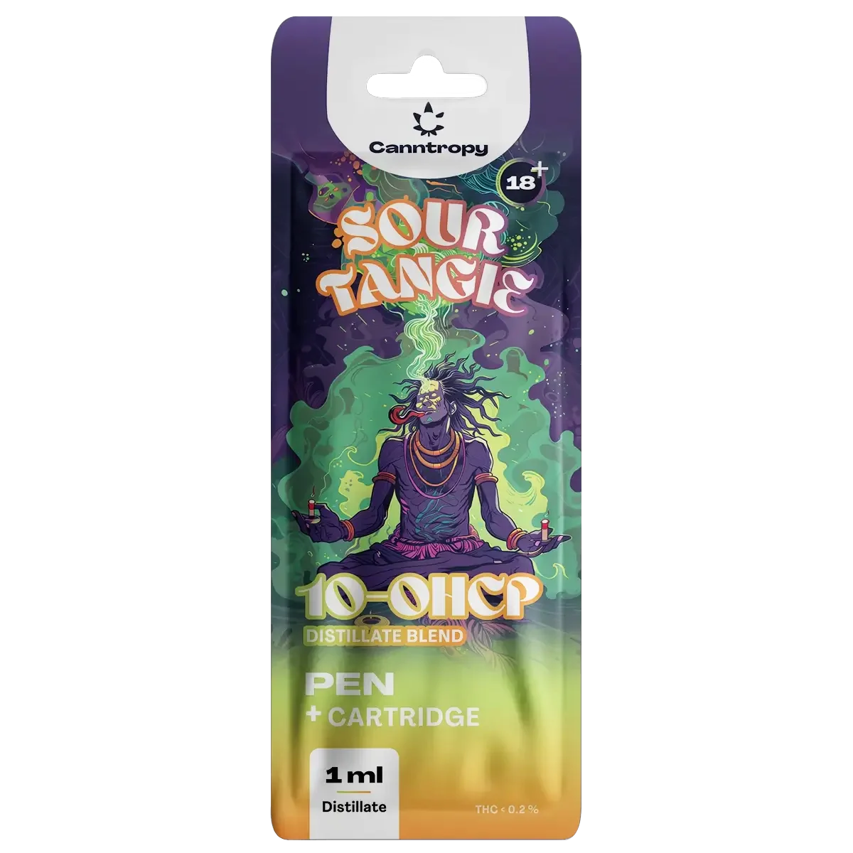 Vape pen usa e getta 10-OHCP 98%SOUR TANGIE+ CARTRIDGE