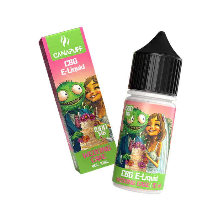 CBG E-Liquid 10 ml WEDDING CAKE