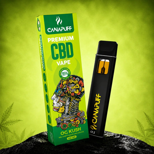 Vape pen usa e getta CBD 95% OG KUSH