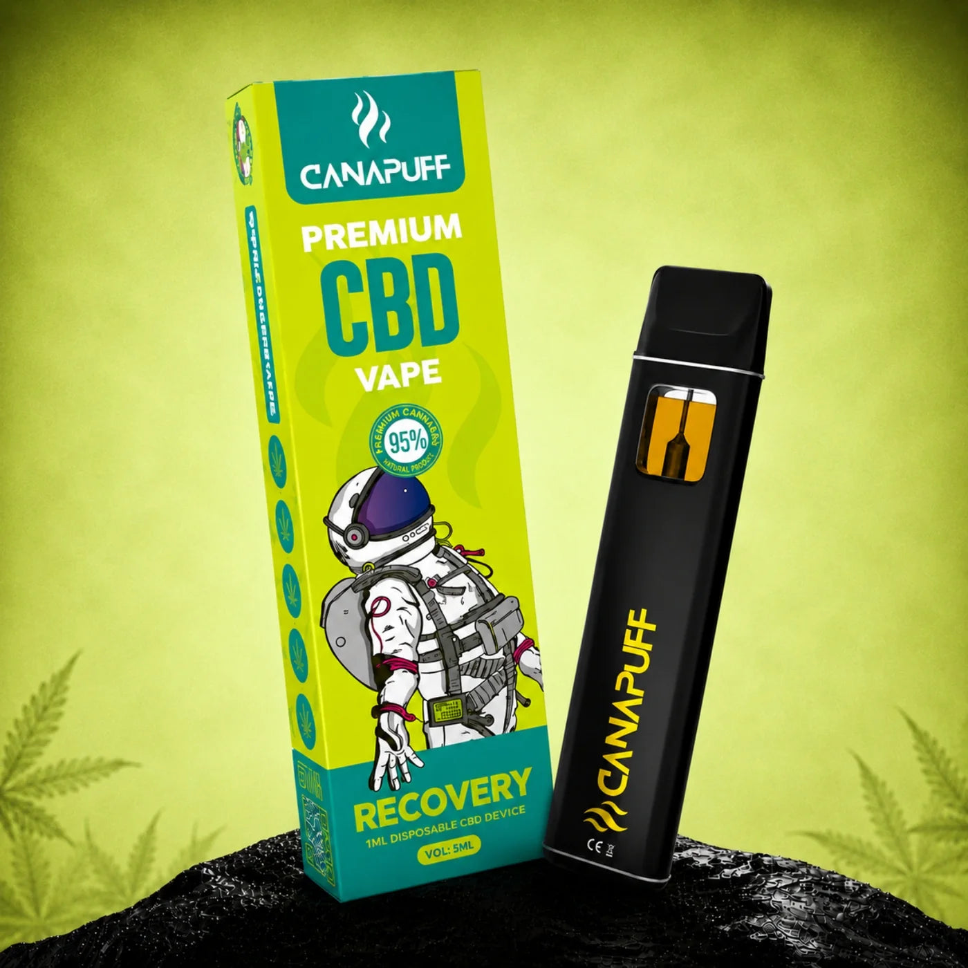 Vape pen usa e getta CBD 95% RECOVERY