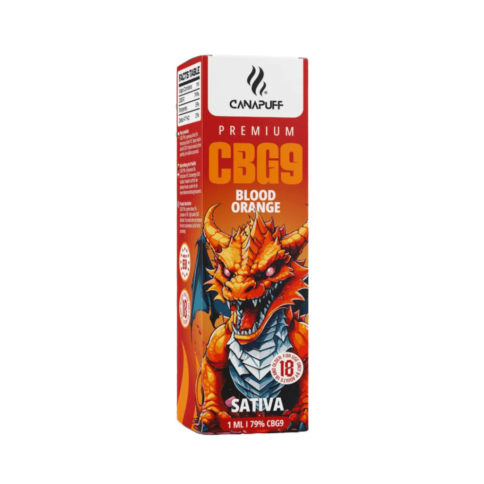 Vape pen usa e getta CBG9 79% BLOOD ORANGE