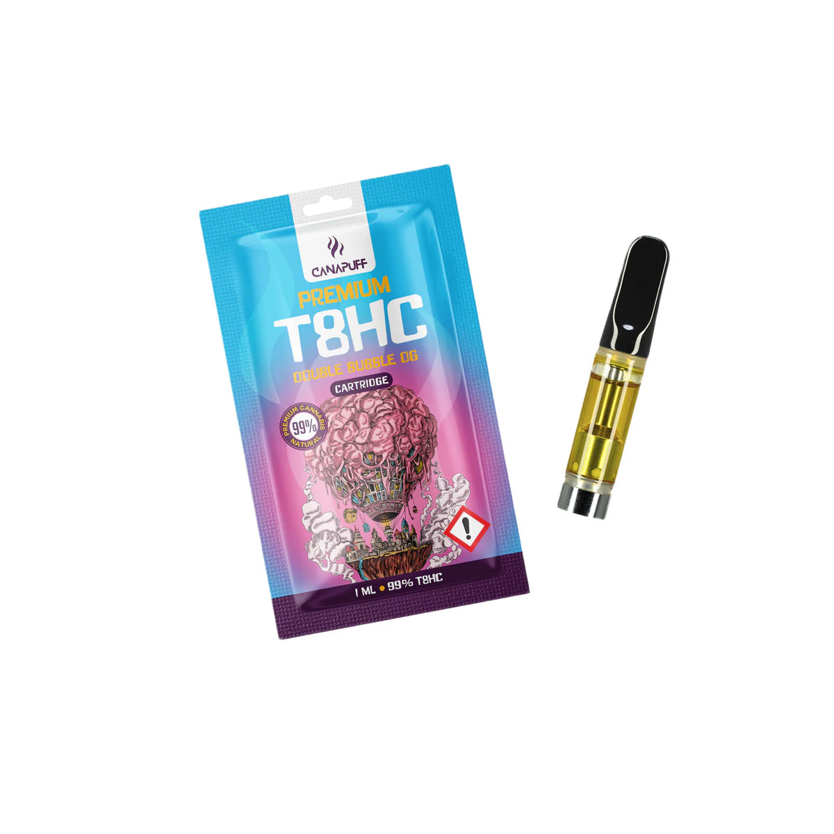 Cartuccia T8HC 99% DOUBLE BUBBLE