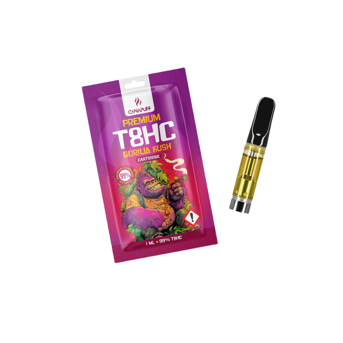 Cartuccia T8HC 99% GORILLA KUSH