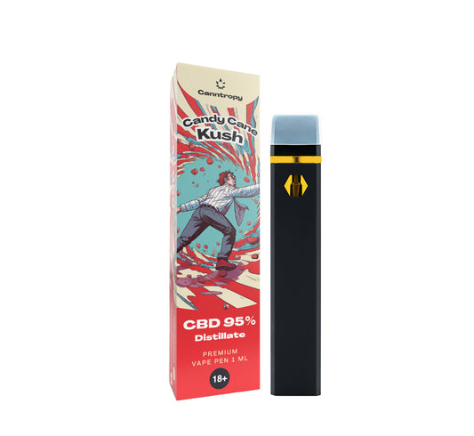 Vape pen usa e getta CBD 95% CANDY KUSH