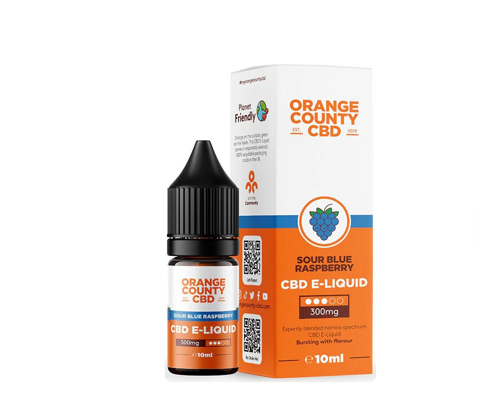 CBD E-Liquid 10 ml LAMPONE