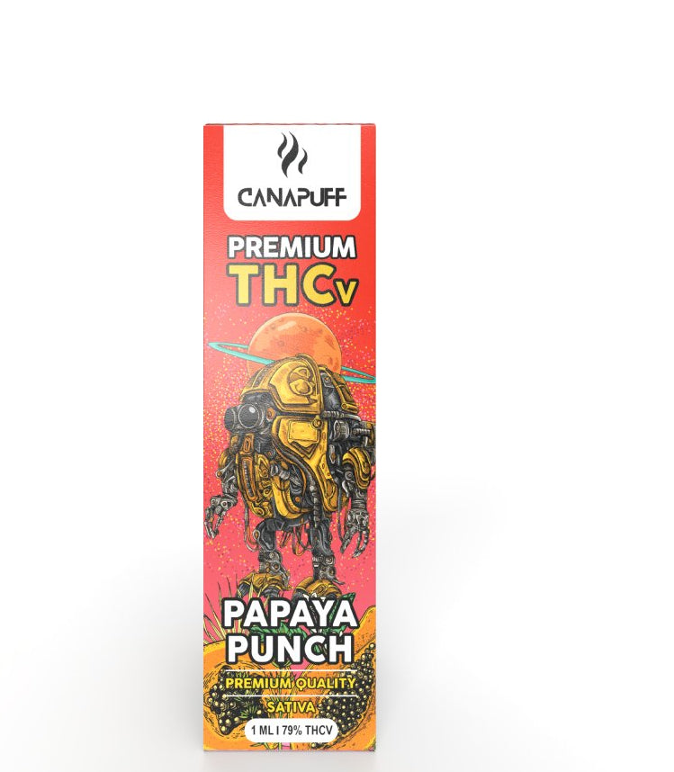 Vape pen usa e getta THC-V 79% PAPAYA PUNCH