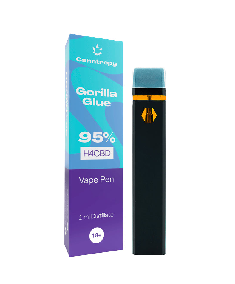 Vape pen usa e getta H4CBD 95%, GORILLA GLUE