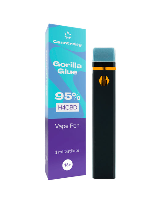 Vape pen usa e getta H4CBD 95%, GORILLA GLUE