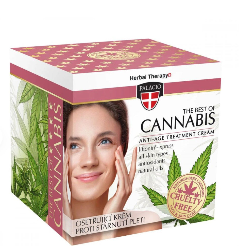 Crema ANTI-AGE alla Cannabis 50 ml