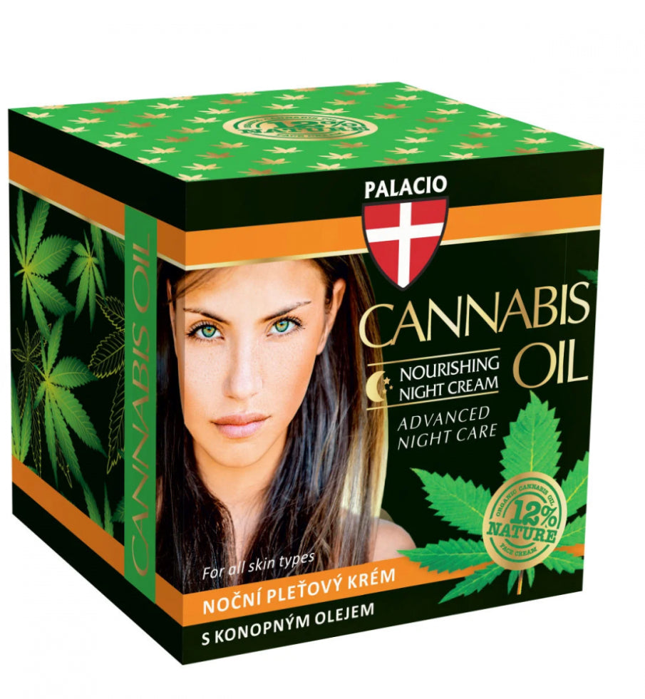 Crema viso NOTTE alla cannabis 50 ml