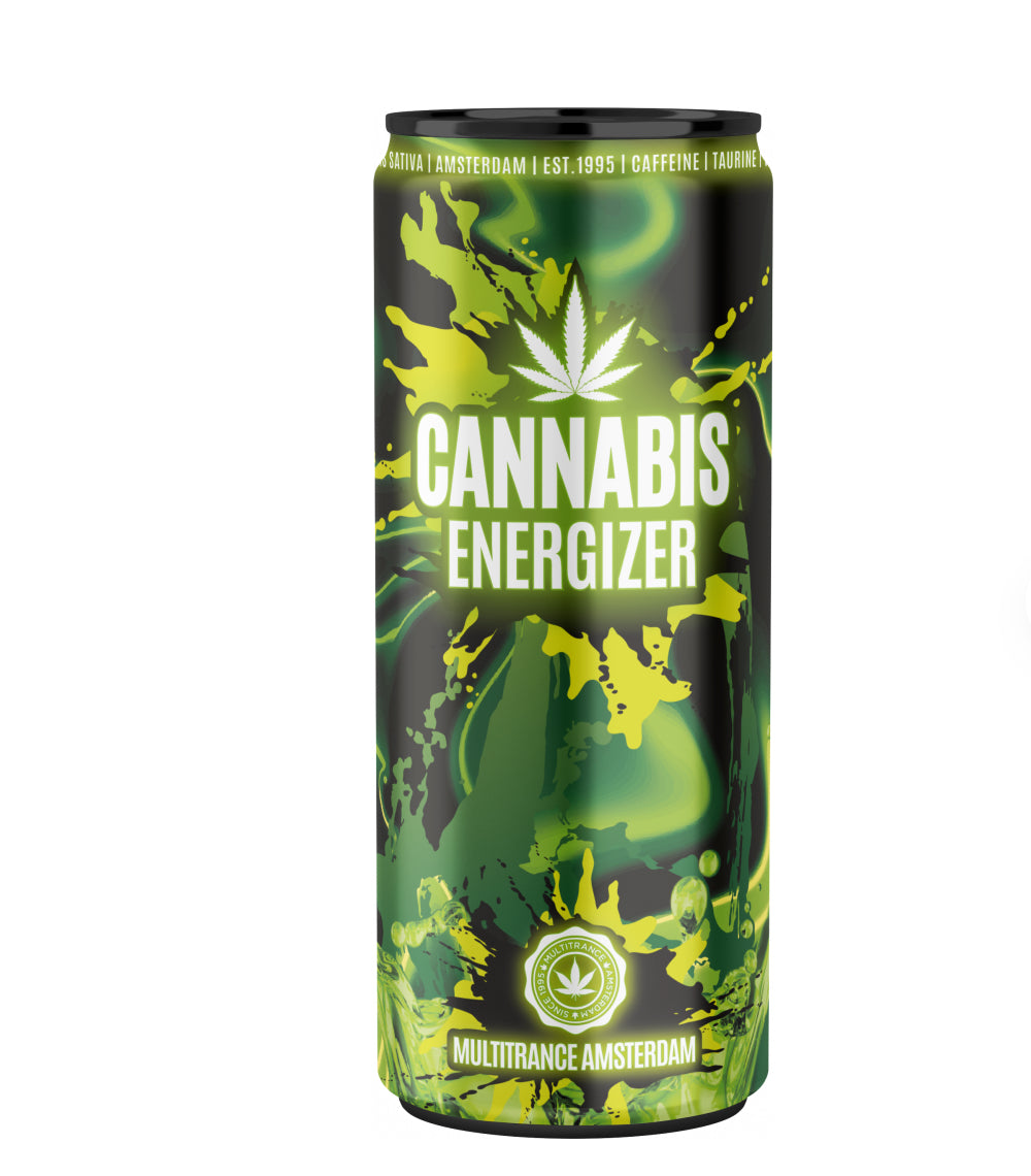 Bevanda energizzante alla cannabis