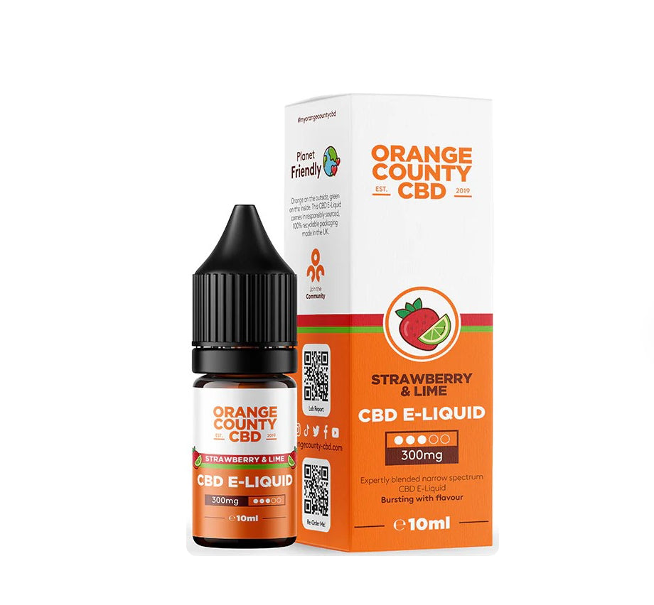 CBD E-Liquid 10 ml Strawberry