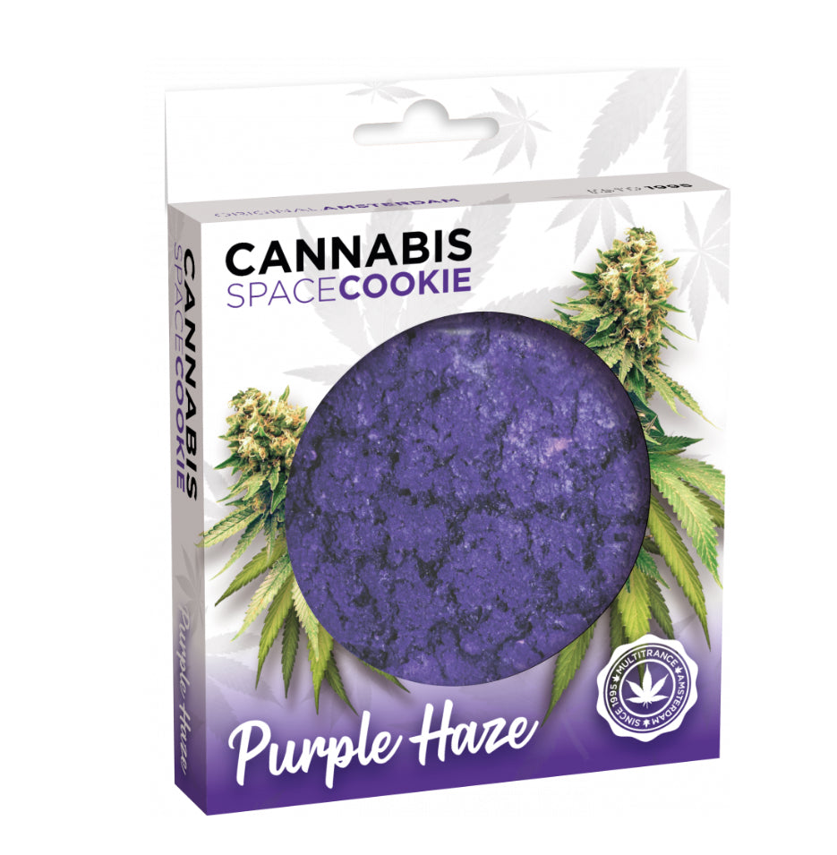 Cookies alla cannabis gusto Purple Haze