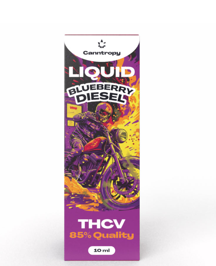 E-Liquid THC-V 85% Blueberry Diesel 10 ml