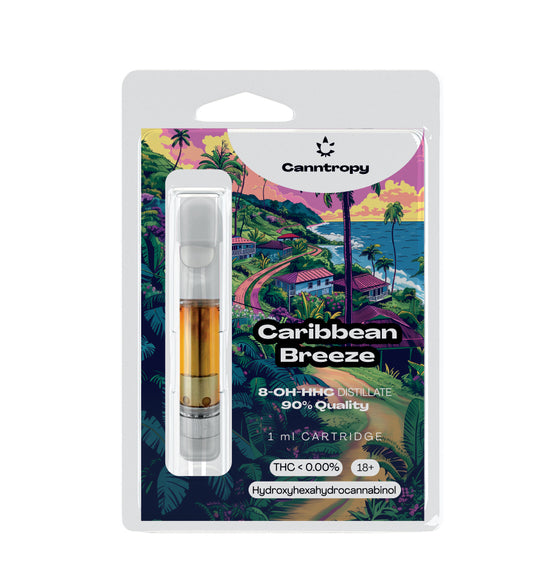 Cartuccia 8-OH-HHC 90% CARIBBEAN BREEZE