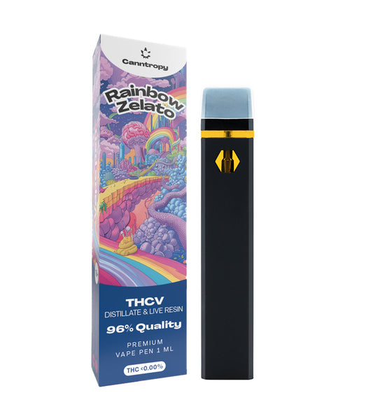 Vape pen usa e getta THC-V 96% RAINBOW GELATO