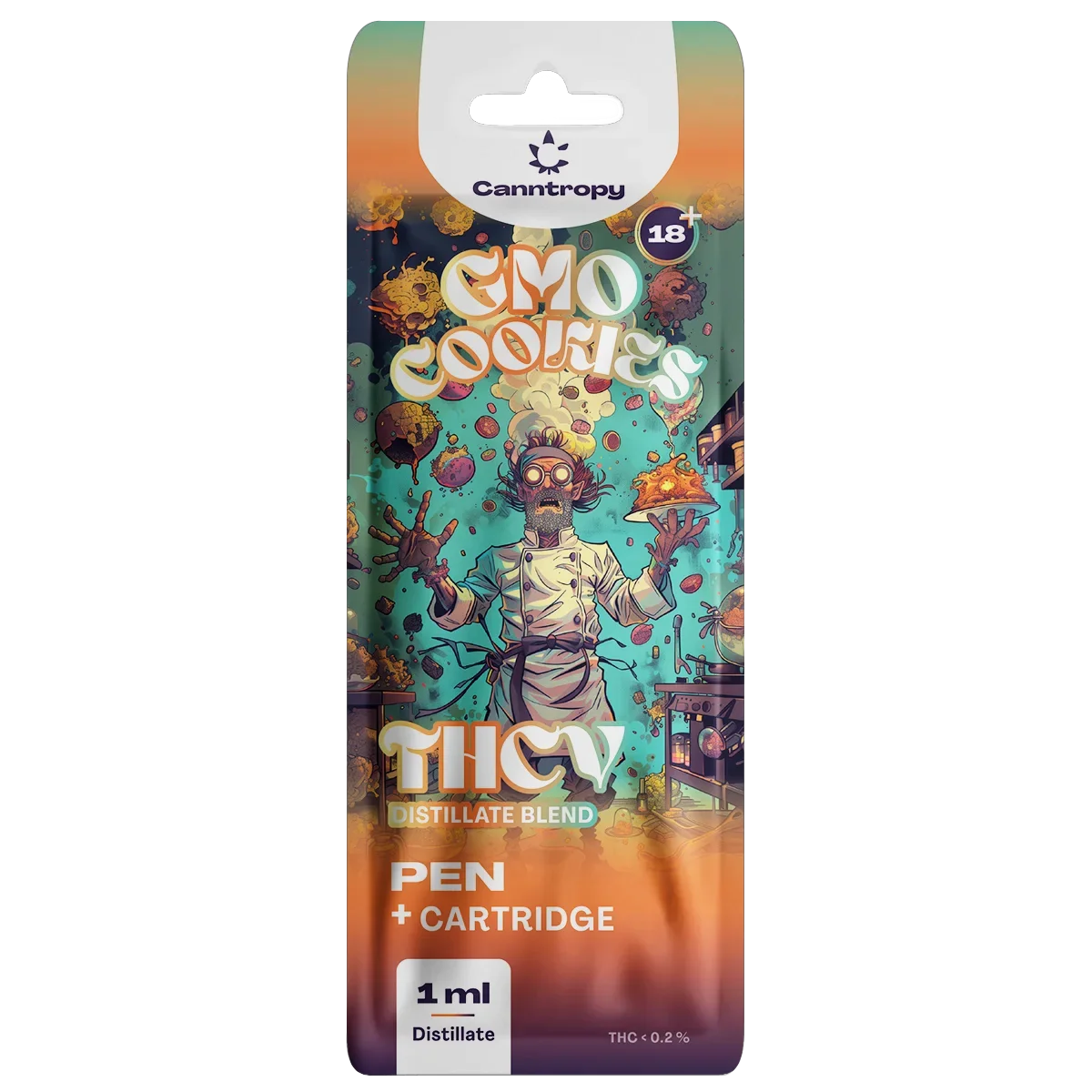 Vape pen usa e getta THC-V 98%COOKIES PEN+ CARTRIDGE