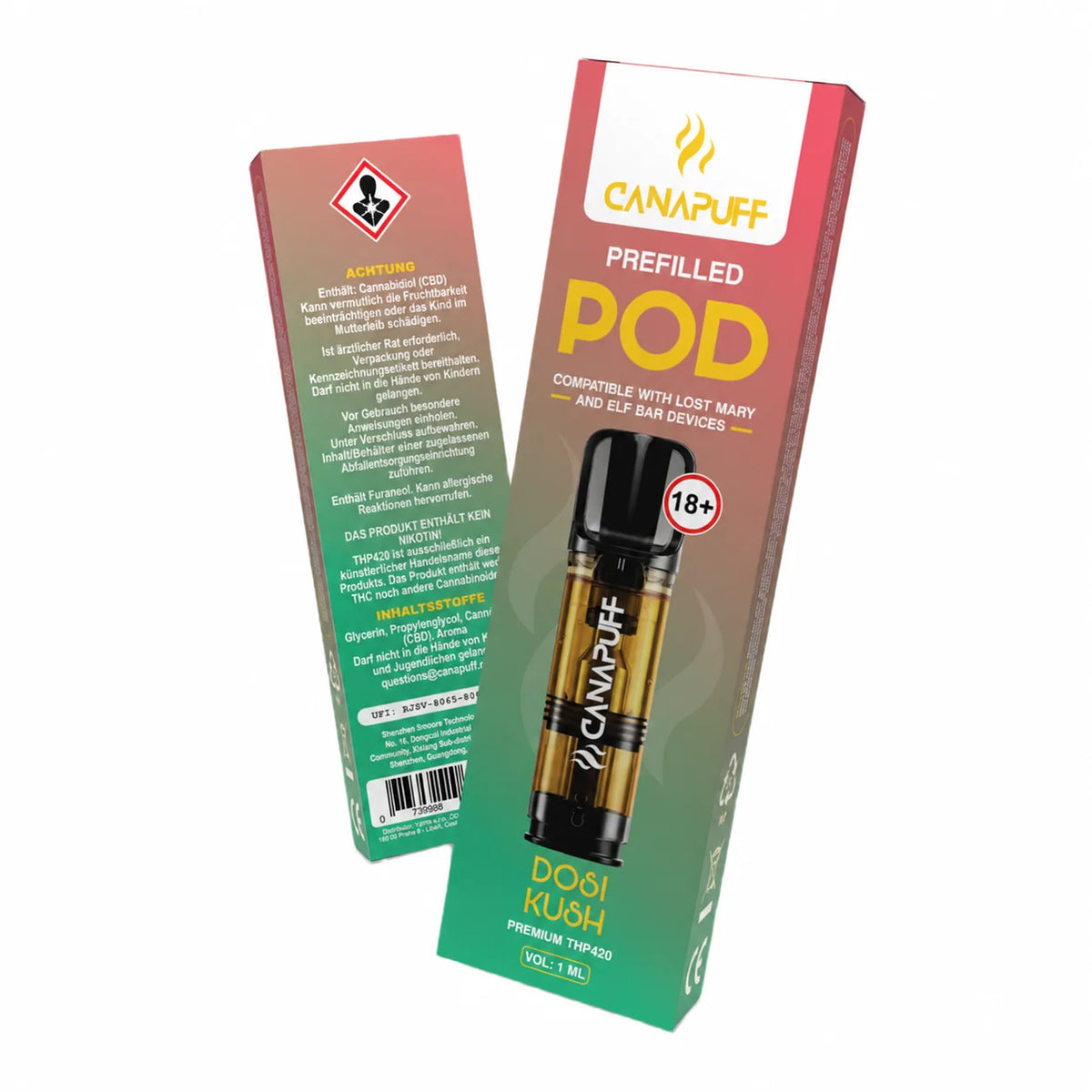 Cartuccia THP420 90%  DOSI KUSH