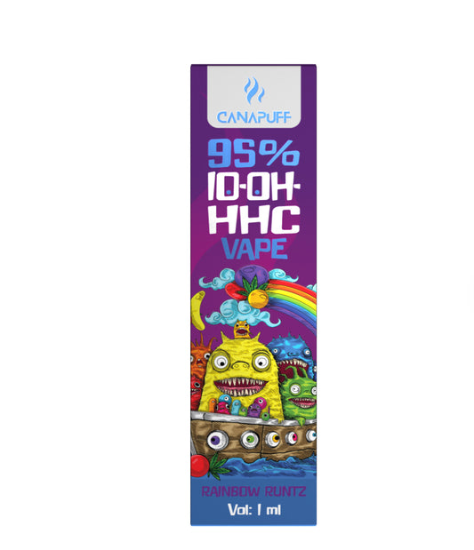 Vape pen usa e getta 10-OH-HHC 95% REIMBOW RUNTZ