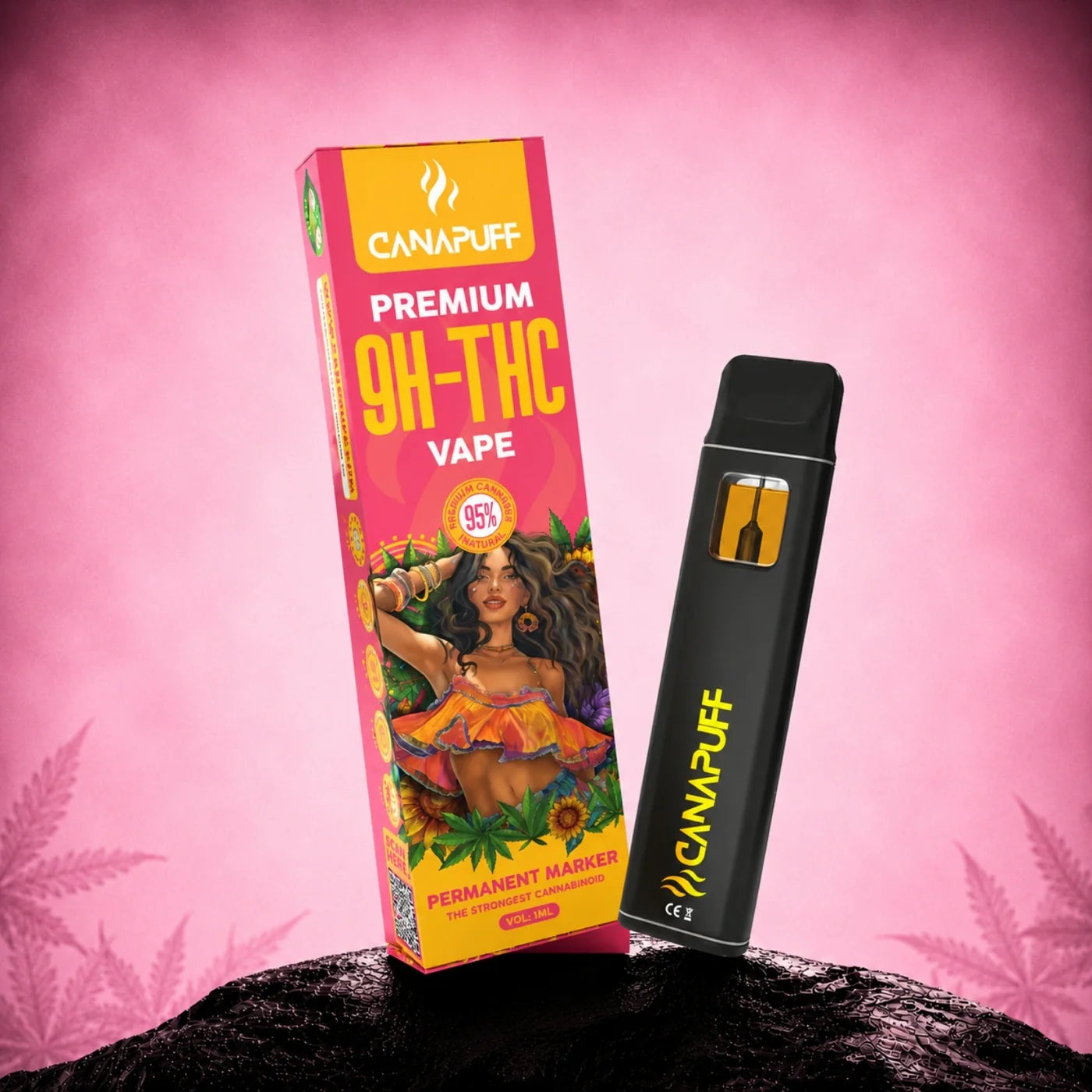 Vape pen usa e getta 9H-THC 95% PERMANENT MARKER