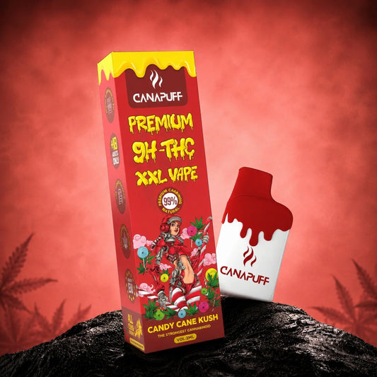 Vape pen usa e getta 9H-THC 99% XXL CANDY CANE KUSH