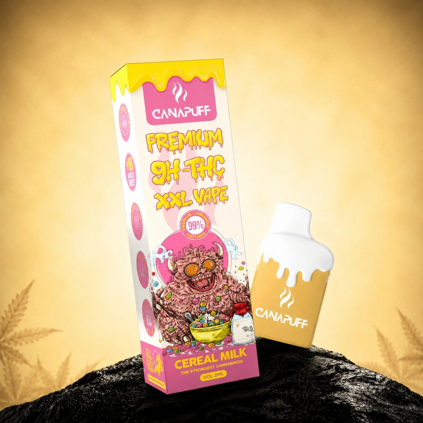 Vape pen usa e getta 9H-THC 99% XXL CEREAL MILK