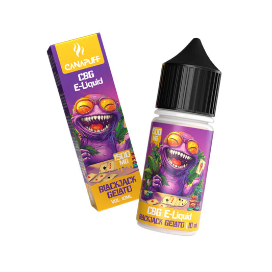 CBG E-Liquid 10 ml BLACKJACK GELATO