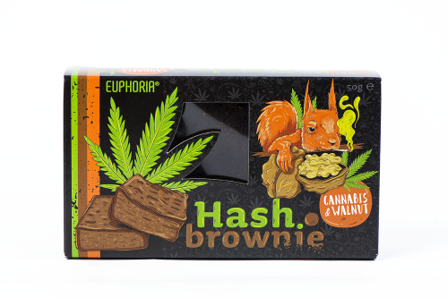 Brownie alla Cannabis & Noci