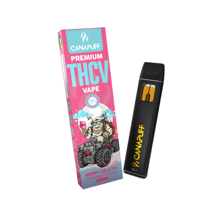Vape pen usa e getta THC-V 79%, BERRY GELATO