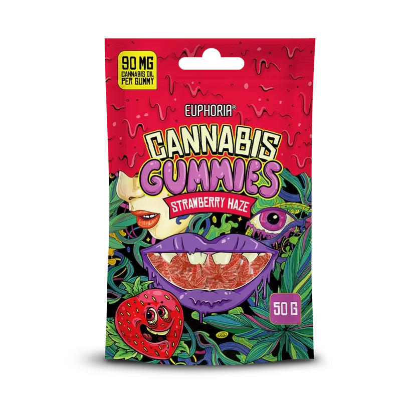 Gummies Strawberry Haze Thcv