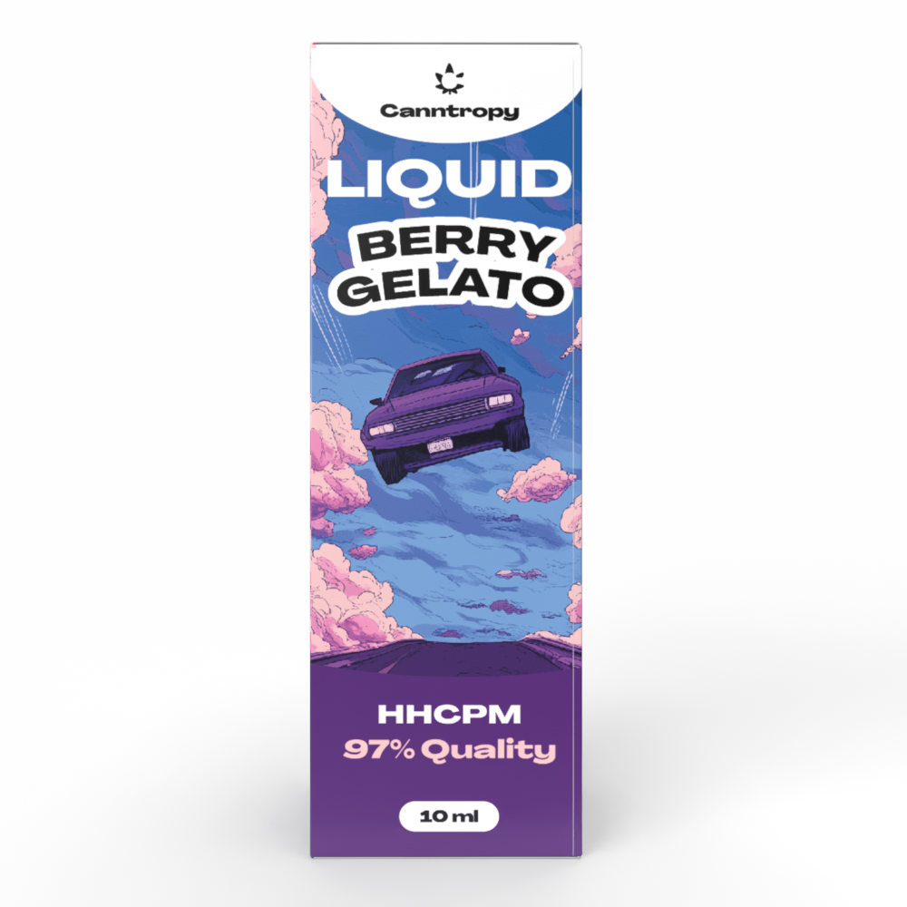 E-Liquid HHCPM 97% BERRY GELATO