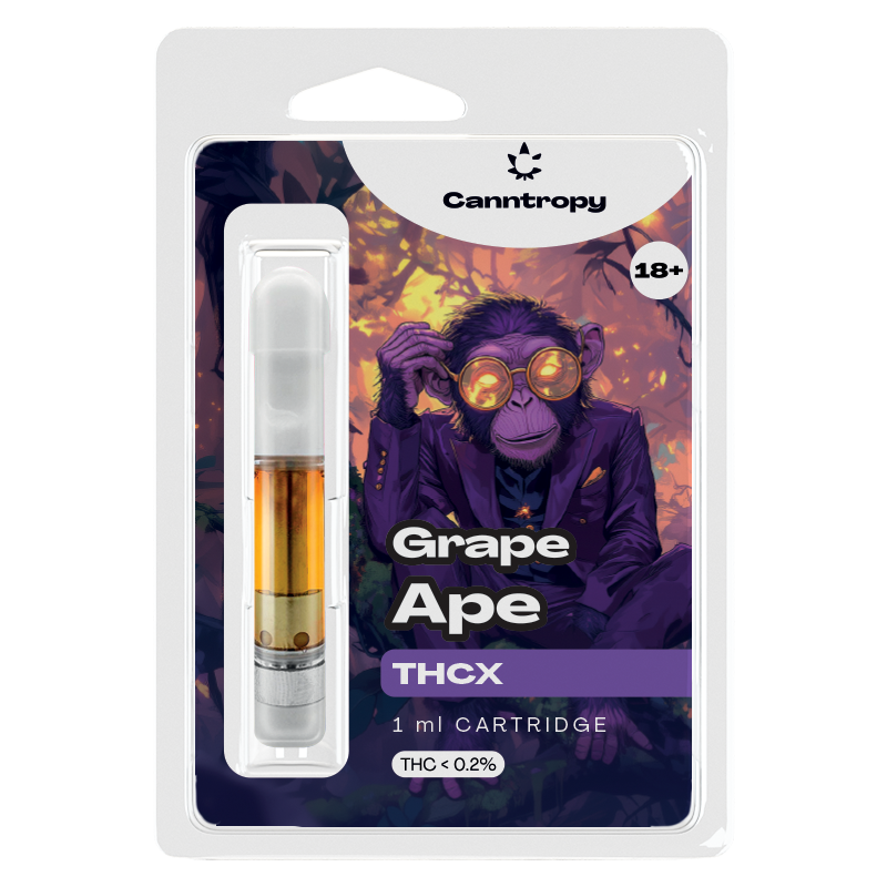 Cartuccia THCX 97% GRAPE APE