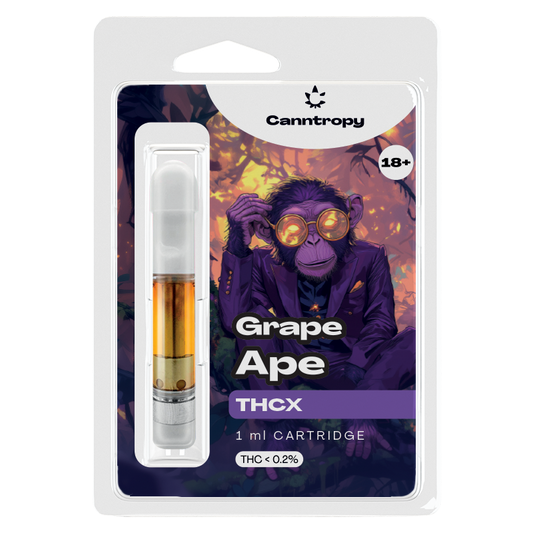 Cartuccia THCX 97% GRAPE APE